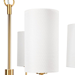 Люстра с белыми плафонами в форме цилиндра и металлическим основанием Nicoleta варинант исполнения - 2 | Loft Concept в Новосибирске