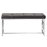 Банкетка Neoclassic Ornament Silver варинант исполнения - 1 | Loft Concept в Новосибирске