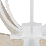 Подвесной светильник из дерева в форме сферы Eco Light варинант исполнения - 1 | Loft Concept в Новосибирске