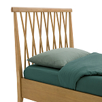 Кровать детская из массива гевеи Eliza варинант исполнения - 4 | Loft Concept в Новосибирске