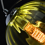 Подвесной светильник со стеклянном плафоном в форме бокала Kaleido варинант исполнения - 31 | Loft Concept в Новосибирске