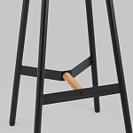Черный барный стул Knopper варинант исполнения - 6 | Loft Concept в Новосибирске