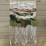  Гобелен Волшебный Лес в зеленых тонах Magic Forest I  варинант исполнения - 5 | Loft Concept в Новосибирске