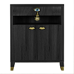 Комод Elsa Dreams Black Двухстворчатый  варинант исполнения - 5 | Loft Concept в Новосибирске