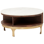 Круглый кофейный стол Sadie Round Coffee Table варинант исполнения - 1 | Loft Concept в Новосибирске