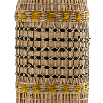 Ваза декоративная из натурального плетеного бамбука Bamboo Decor 42 варинант исполнения - 2 | Loft Concept в Новосибирске