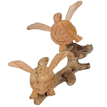 Статуэтка из дерева черепахи Animals of the World 25 варинант исполнения - 1 | Loft Concept в Новосибирске