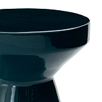 Приставной стол из керамики Manufacto Blue варинант исполнения - 2 | Loft Concept в Новосибирске