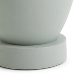 Приставной столик из массива манго Tom-tom Grey варинант исполнения - 2 | Loft Concept в Новосибирске