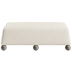 Дизайнерская Банкетка Wakonda с деревянными шариками  варинант исполнения - 2 | Loft Concept в Новосибирске