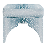 Пуф Clark квадратной формы голубой цвет варинант исполнения - 2 | Loft Concept в Новосибирске