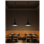 Подвесной вязаный черный светильник «Лампа Марракеша» варинант исполнения - 2 | Loft Concept в Новосибирске