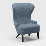 Мебельная ткань Шенилл голубой цвет 142 см T4-49 варинант исполнения - 4 | Loft Concept в Новосибирске