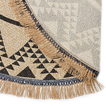 Ковер круглый из комбинированного состава Fantasy варинант исполнения - 4 | Loft Concept в Новосибирске