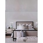 Настольная лампа с принтом на белом тканевом абажуре Roof Garden Lamp варинант исполнения - 6 | Loft Concept в Новосибирске