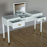 Туалетный стол - Трельяж Elsa Dreams White 120 см варинант исполнения - 2 | Loft Concept в Новосибирске