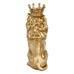Статуэтка лев с детализированной гривой и изящной короной Lion Crown  варинант исполнения - 3 | Loft Concept в Новосибирске
