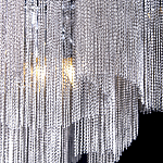 Люстра потолочная с металлическими цепочками Диаметр 99 см Atlantis Chain варинант исполнения - 5 | Loft Concept в Новосибирске