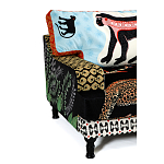 Большой Трехместный Диван с цветным принтом Qalakabusha Large Sofa варинант исполнения - 4 | Loft Concept в Новосибирске