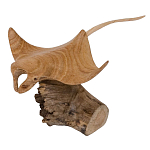 Статуэтка из дерева скат Animals of the World варинант исполнения - 1 | Loft Concept в Новосибирске