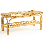 Скамья из ротанга Saveria Rattan Bench варинант исполнения - 1 | Loft Concept в Новосибирске