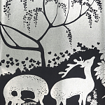 Обои ручная роспись в стиле Арт-деко Rateau Original colourway on Electrum gilded paper варинант исполнения - 2 | Loft Concept в Новосибирске