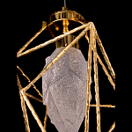 Подвесной светильник с плафоном в виде камня Embodiment варинант исполнения - 5 | Loft Concept в Новосибирске