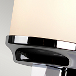 Бра для ванных комнат с белым цилиндрическим плафоном на прямоугольном основании цвета хром Feiss варинант исполнения - 6 | Loft Concept в Новосибирске