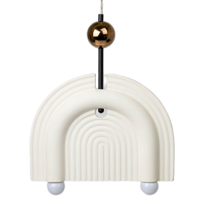 Подвесной светильник MOROSHKA big [white] Белый Бронза в Новосибирске | Loft Concept 