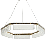 Светодиодная люстра с рельефным стеклом ICE GLASS 70 варинант исполнения - 1 | Loft Concept в Новосибирске