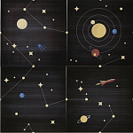 Плитка ассорти Космос варинант исполнения - 1 | Loft Concept в Новосибирске