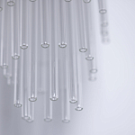 Бра с круглым основанием и длинными прозрачныи стеклянными трубками Nembus варинант исполнения - 6 | Loft Concept в Новосибирске