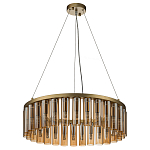 Люстра со стеклянными цилиндрическими плафонами Luminous Cylinders Amber Round варинант исполнения - 4 | Loft Concept в Новосибирске