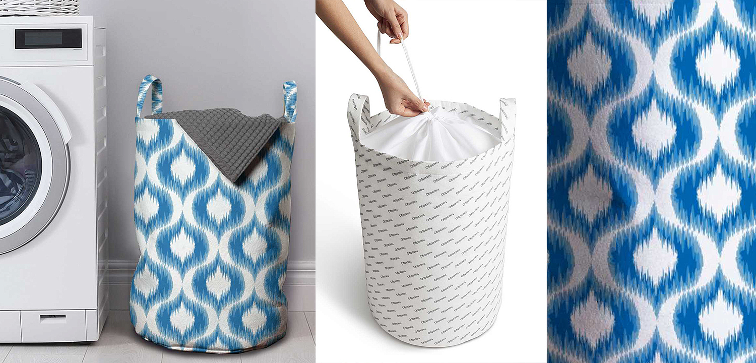 Корзина Blue Ornament Basket Корзина Blue Ornament Basket - Loft-Concept в Новосибирске