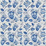 Плитка с узором Сердце варинант исполнения - 1 | Loft Concept в Новосибирске