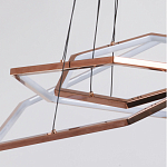 Люстра с 3-мя подвесами в виде шестиугольников Hexagon Horizontal варинант исполнения - 6 | Loft Concept в Новосибирске