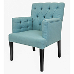 Кресло Addison Chic Armchair blue flax варинант исполнения - 3 | Loft Concept в Новосибирске