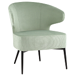 Современное мягкое кресло на металлических ножках Rakush Pistachio варинант исполнения - 1 | Loft Concept в Новосибирске