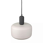 Подвесной светильник с круглым бежевым плафоном Quentin варинант исполнения - 3 | Loft Concept в Новосибирске