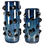 Ваза Molecule Vase Glass Blue Spheres варинант исполнения - 1 | Loft Concept в Новосибирске