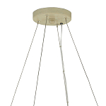 Люстра круглая из толстых деревянных реек Natural Style варинант исполнения - 3 | Loft Concept в Новосибирске