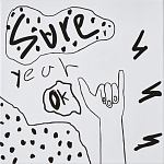 Плитка с узором Граффити 3 варинант исполнения - 3 | Loft Concept в Новосибирске