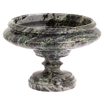 Фруктовница средняя из натурального камня Змеевик Шабровский Natural Stone Fruit Bowls варинант исполнения - 1 | Loft Concept в Новосибирске