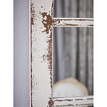 Зеркало-окно с эффектом старения в венецианском стиле Venetian White Mirror варинант исполнения - 7 | Loft Concept в Новосибирске