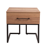 Тумба прикроватная с ящиком в стиле лофт Urban Style Space варинант исполнения - 3 | Loft Concept в Новосибирске