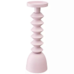 Подсвечник фигурный розовый Bright Accent 36 см варинант исполнения - 1 | Loft Concept в Новосибирске