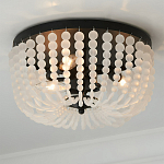 Потолочный светильник круглый с стеклянными бусинами Uniformity варинант исполнения - 2 | Loft Concept в Новосибирске