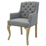 Кресло Mason Classical Armchair grey flax варинант исполнения - 3 | Loft Concept в Новосибирске