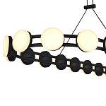 Люстра овальная с круглыми светодиодными источниками света Maxine Light варинант исполнения - 12 | Loft Concept в Новосибирске