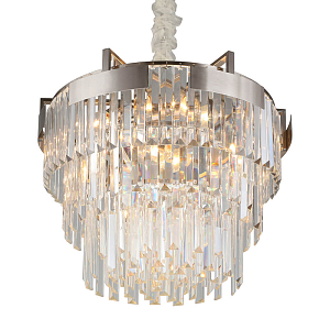 Хрустальная Люстра Harmonica Никель